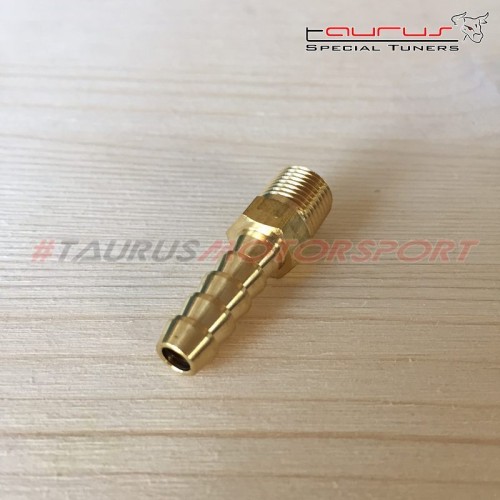 Raccordo portagomma dritto per tubazioni da 1/8 NPT a 6mm TRS Tuning