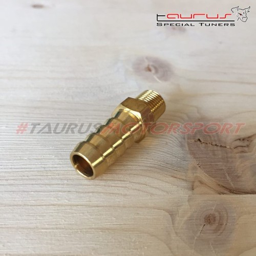 Raccordo portagomma dritto per tubazioni da 1/8 NPT a 10mm TRS Tuning