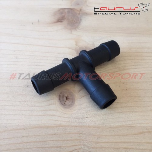 Raccordo di giunzione a T a 3 vie in plastica per tubazioni da 12mm TRS Tuning