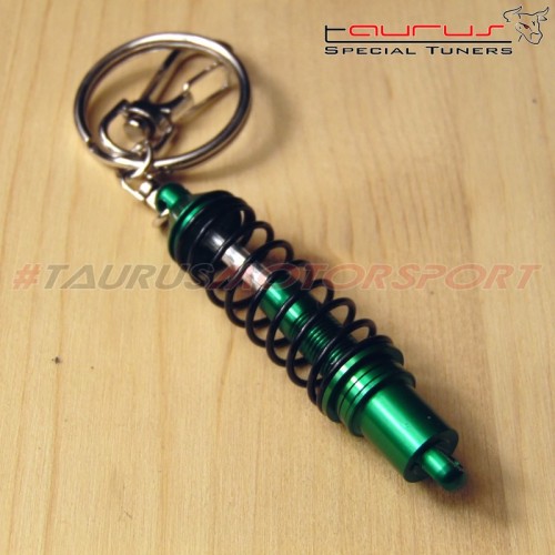 Portachiave TRS Tuning ammortizzatore a ghiera stile Tein verde