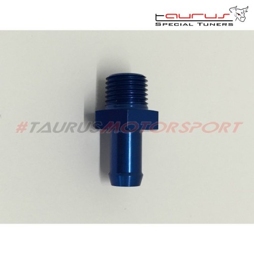 Officina Malpassi Raccordo in alluminio dritto da 1/4 NPT a 10mm - Malpassi 30327BA1410MM