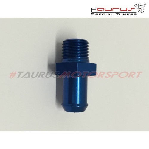 Officina Malpassi Raccordo in alluminio dritto da 1/4 NPT a 12mm - Malpassi 30328BA1412MM