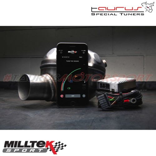 Active Sound Control - Kit generatore di suono doppio (più rumoroso) Milltek Sport per Audi Q7 4L 3.0 Tdi Quattro - SSXAU766 sca