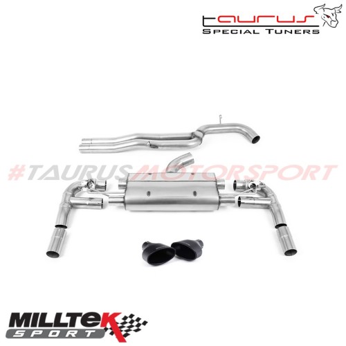 Cat-back Non-resonated da 80mm Milltek Sport per Audi RS3 8V Berlina 400cv (solo modello CON OPF/GPF) dal 2019 - SSXAU893 scaric