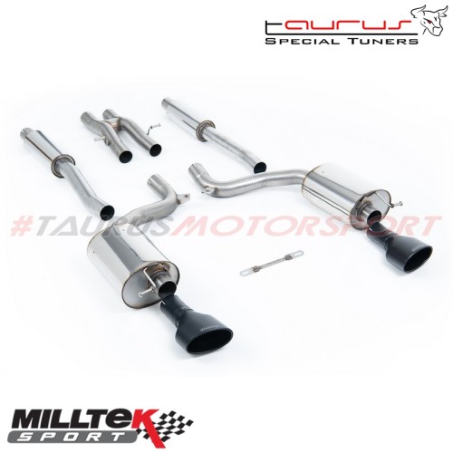 Cat-back Milltek Sport per Audi RS6 C6 5.0 V10 biturbo quattro 2008-2010 - SSXAU228 scarico sportivo terminale marmitta torino i