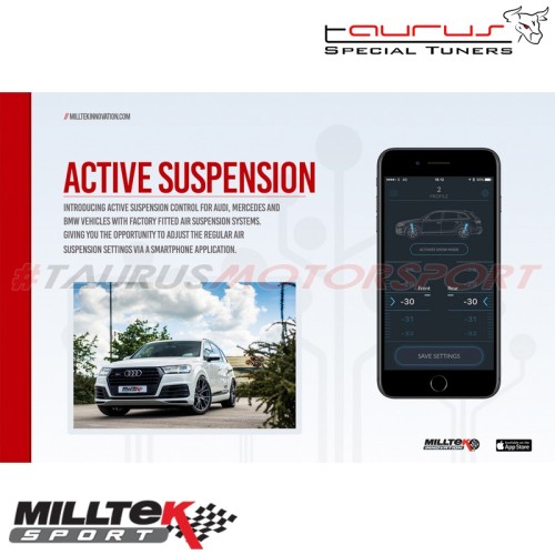 Active Suspension Control - Bluetooth (modulo di controllo attivo delle sospenzioni, SOLO per veicoli con sospensioni ad aria OE