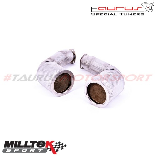 Downpipe maggiorati e Catalizzatori sportivi Milltek Sport per Audi SQ8 4.0 V8 Bi-turbo (con GPF/OPF) dal 2020 - SSXAU901 scaric