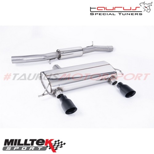 Cat-back Resonated Milltek Sport per Audi TT Mk1 1.8T 180/225 quattro Coupe & Roadster 1998-2006 - SSXAU425 scarico sportivo ter