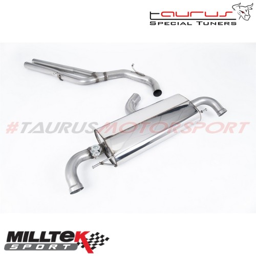 Cat-back Non-resonated Milltek Sport per Audi TT Mk2 TT-RS Roadster 2.5 TFSI quattro 2009-2014 - SSXAU253 scarico sportivo termi