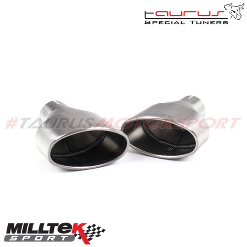 Cat-back Resonated Milltek Sport per Audi TT mk3 TT-RS 2.5 TFSI Quattro (SENZA GPF/OPF) 2016-2018 - SSXAU791 scarico sportivo te