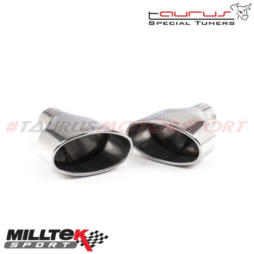 Cat-back Non-resonated Milltek Sport per Audi TT mk3 TT-RS 2.5 TFSI Quattro (SENZA GPF/OPF) 2016-2018 - SSXAU793 scarico sportiv