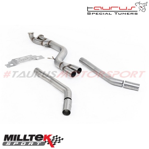 Bypass GPF/OPF Non silenziato per catback Milltek Milltek Sport per BMW Serie 2 G87 M2 Coupe (con OPF/GPF, motore S58) dal 2023 