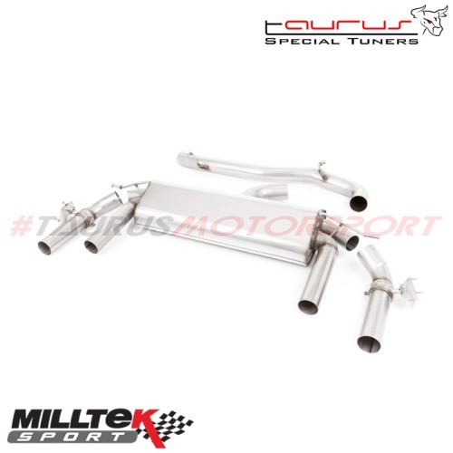 SSXSE218  Cat-back da dopo il GPF/OPF Non-resonated Milltek Sport per Cupra Ateca 2.0 TSI 300 4Drive (modelli CON OPF/GPF e NON 