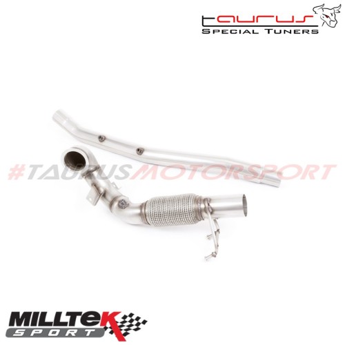 SSXVW510  Downpipe maggiorato senza catalizzatore Milltek Sport per Cupra Ateca 2.0 TSI 300 4Drive (modelli CON OPF/GPF e NON MQ