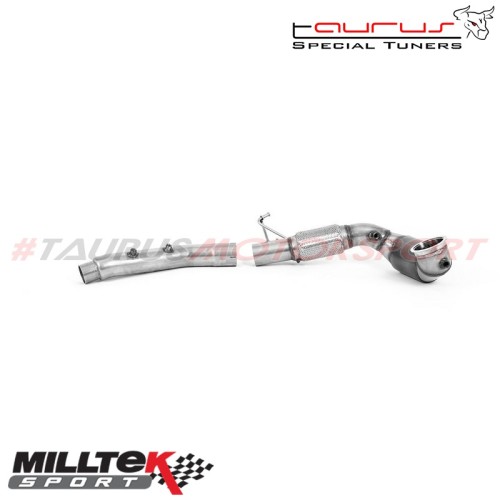 SSXVW642  Downpipe maggiorato con catalizzatore sportivo Race (per linea OEM) Milltek Sport per Cupra Formentor 2.0 TSI 245cv (M