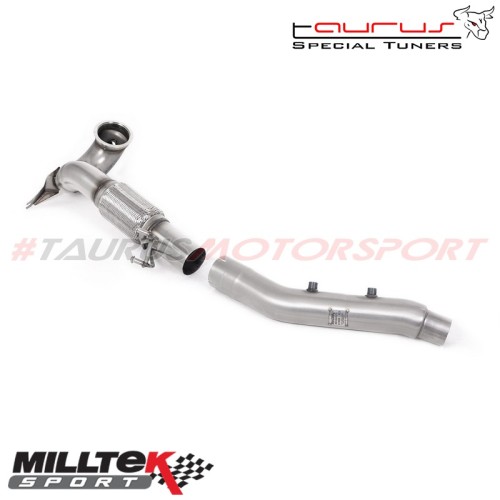 SSXVW666  Downpipe maggiorato senza catalizzatore (per linea OEM) Milltek Sport per Cupra Formentor 2.0 TSI 245cv (MQB Evo - con