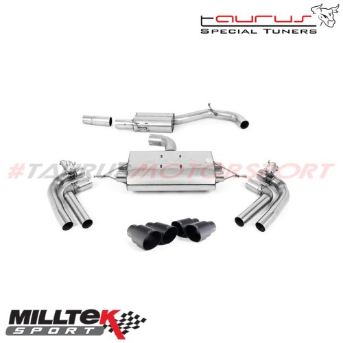 SSXSE248  Cat-back da dopo il GPF/OPF Resonated Milltek Sport per Cupra Formentor 2.0 TSI 310cv 4Drive dal 2021 scarico sportivo