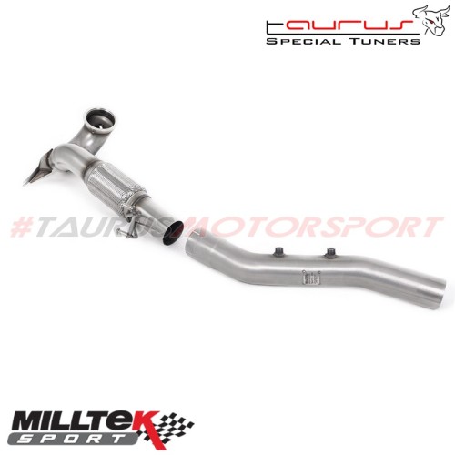 SSXVW665  Downpipe maggiorato senza catalizzatore Milltek Sport per Cupra Leon mk4 2.0 TSI 245cv (MQB Evo - con GPF/OPF) dal 202