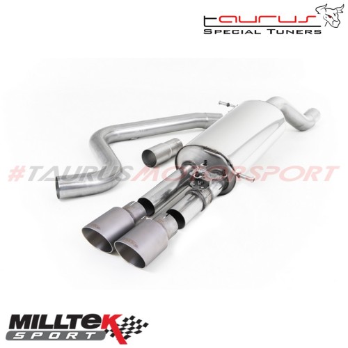 Cat-back Milltek Sport per Ford Fiesta Mk8 Mk8 1.5 EcoBoost ST 200cv (fino a Settembre 2020) - SSXFD258 scarico sportivo termina