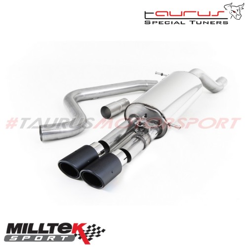 Cat-back Milltek Sport per Ford Fiesta Mk8 Mk8 1.5 EcoBoost ST 200cv (fino a Settembre 2020) - SSXFD260 scarico sportivo termina