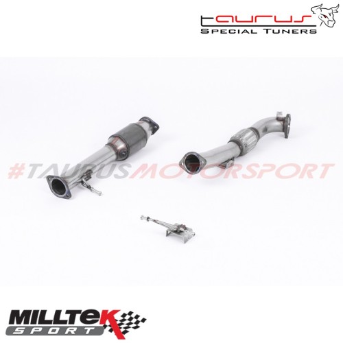 Downpipe maggiorato e Catalizzatore sportivo Milltek Sport per Ford Focus Mk2 ST 225 2005-2010 - SSXFD164 scarico sportivo termi