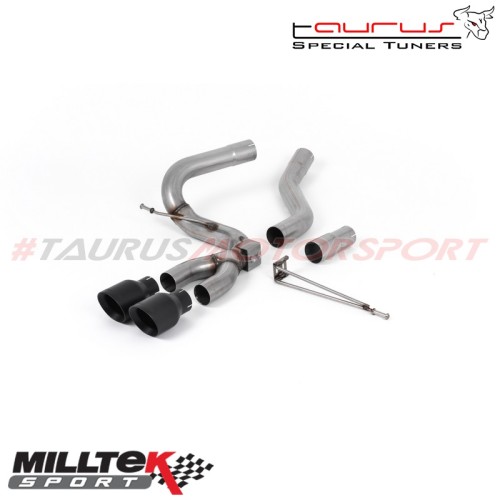 Cat-back Milltek Sport per Ford Focus Mk3 ST 2.0 TDCi 5 porte 2012-2019 - SSXFD202 scarico sportivo terminale marmitta torino it