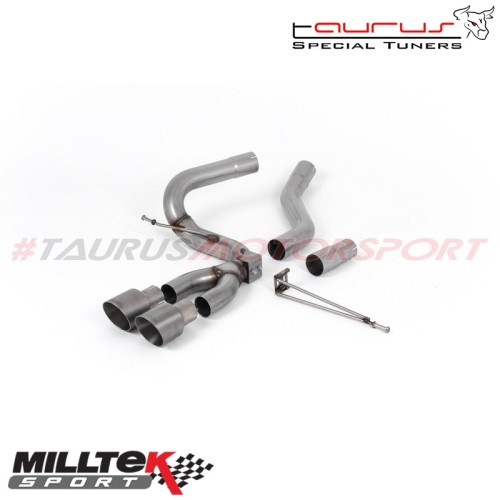 Cat-back Milltek Sport per Ford Focus Mk3 ST 2.0 TDCi 5 porte 2012-2019 - SSXFD203 scarico sportivo terminale marmitta torino it