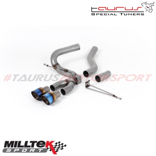 Cat-back Milltek Sport per Ford Focus Mk3 ST 2.0 TDCi 5 porte 2012-2019 - SSXFD204 scarico sportivo terminale marmitta torino it