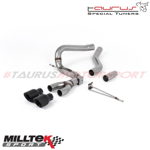 Cat-back Milltek Sport per Ford Focus Mk3 ST 2.0 TDCi Berlina & Station Wagon 2012-2019 - SSXFD207 scarico sportivo terminale ma