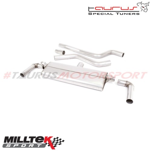 Particulate Filter-back Milltek Sport per Ford Focus  Mk4 ST 2.3 EcoBoost Hatch (solo modelli con OPF/GPF) - SSXFD304 scarico sp