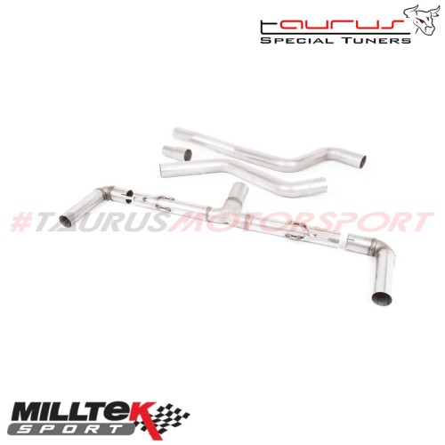 Particulate Filter-back - Race Milltek Sport per Ford Focus  Mk4 ST 2.3 EcoBoost Hatch (solo modelli con OPF/GPF) - SSXFD305 sca