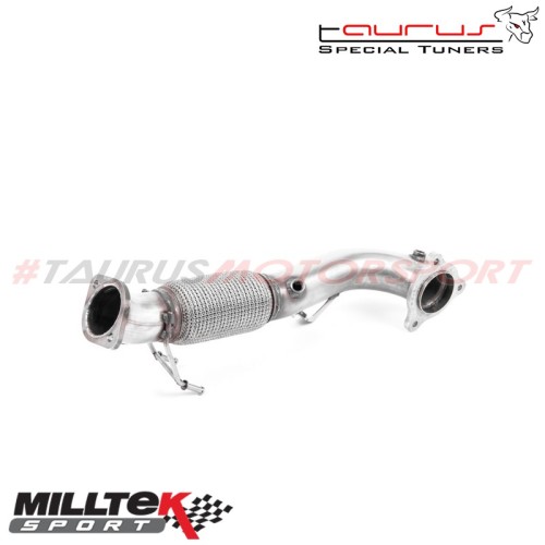 Downpipe maggiorato senza catalizzatore Milltek Sport per Ford Focus  Mk4 ST 2.3 EcoBoost Hatch (solo modelli con OPF/GPF) - SSX