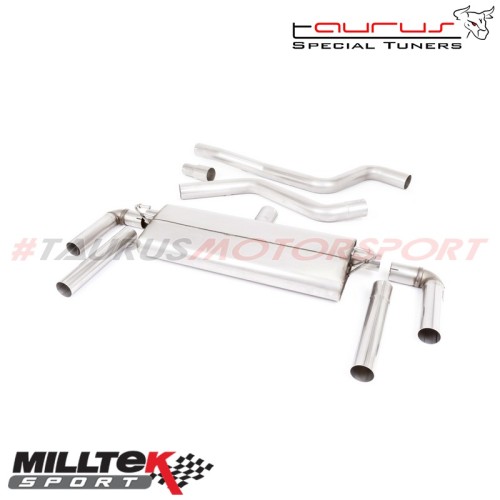 Particulate Filter-back Milltek Sport per Ford Focus  Mk4 ST 2.3 EcoBoost Station Wagon (solo modelli con OPF/GPF) - SSXFD319 sc