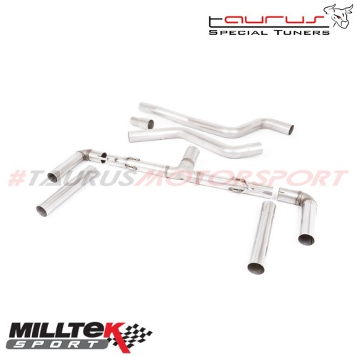 Particulate Filter-back - Race Milltek Sport per Ford Focus  Mk4 ST 2.3 EcoBoost Station Wagon (solo modelli con OPF/GPF) - SSXF