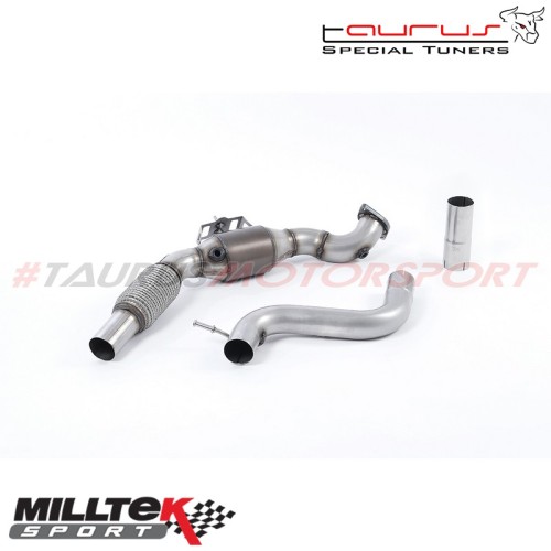 Downpipe maggiorato e Catalizzatore sportivo Milltek Sport per Ford Mustang 2.3 EcoBoost (S650 Fastback) dal 2024 - SSXFD169 sca