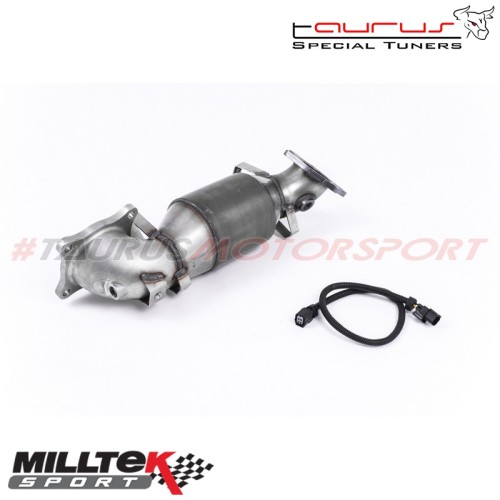 SSXHO230  Downpipe maggiorato con Catalizzatore sportivo 200 celle HJS Milltek Sport per Honda Civic FK2 Type R 2.0 i-VTEC (guid