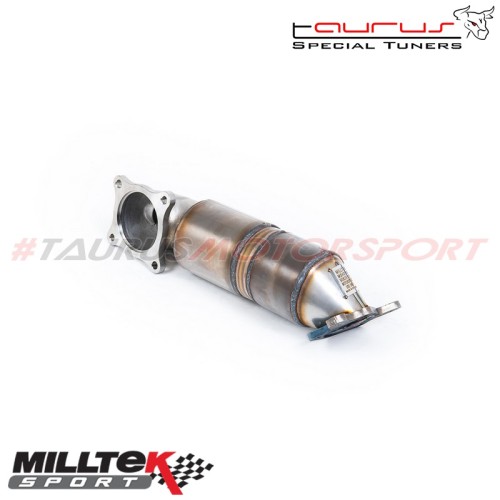 SSXHO291  Downpipe maggiorato con Catalizzatore sportivo 200 celle HJS (versione Twin No Cel) Milltek Sport per Honda Integra DE