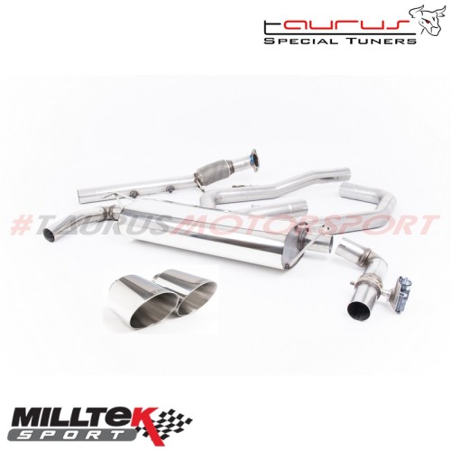 Cat-back con eliminazione GPF Milltek Sport per Hyundai i30 i30N N-Performance 2.0 T-GDi (275cv - modelli CON OPF/GPF) dal 2019 