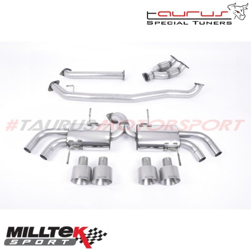 Cat-back primario Milltek Sport per Nissan GT-R R35 2009-2013 - SSXNI009 scarico sportivo terminale marmitta torino italia accia