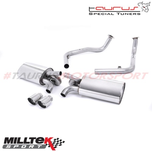 SSXPO118  Cat-back Non-resonated Milltek Sport per Porsche Boxster 987 Gen2 3.4 S 2009-2013 scarico sportivo terminale marmitta 