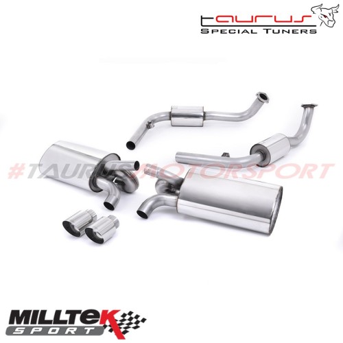 Cat-back Milltek Sport per Porsche Cayman 987 Gen1 3.2 S 2006-2009 - SSXPO120 scarico sportivo terminale marmitta torino italia 