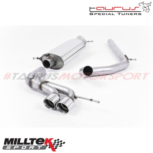 SSXSE136  Cat-back Milltek Sport per Seat Ibiza 6J 1.4 TSI 180cv Cupra / Bocanegra 2010-2015 scarico sportivo terminale marmitta