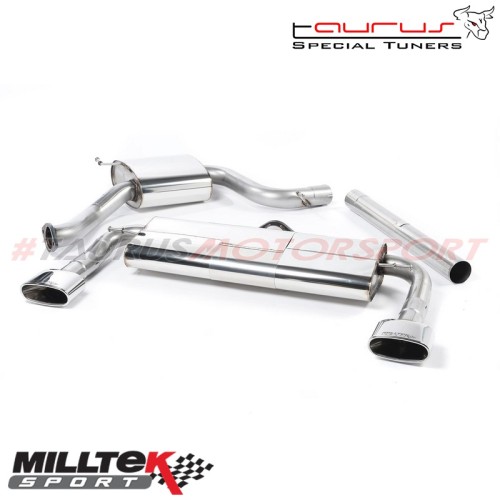 SSXSE157  Cat-back Milltek Sport per Seat Leon 5F 2.0 TSI Cupra 280/290cv (solo modelli SENZA OPF/GPF) 2014-2017 scarico sportiv