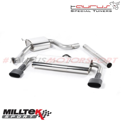 SSXSE158  Cat-back Milltek Sport per Seat Leon 5F 2.0 TSI Cupra 280/290cv (solo modelli SENZA OPF/GPF) 2014-2017 scarico sportiv