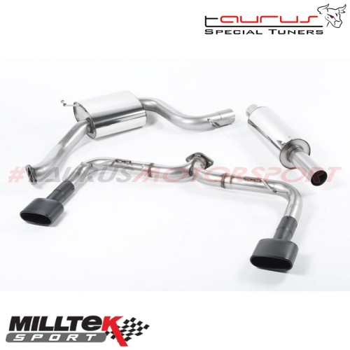 SSXSE160  Cat-back Non-resonated Milltek Sport per Seat Leon 5F 2.0 TSI Cupra 280/290cv (solo modelli SENZA OPF/GPF) 2014-2017 s