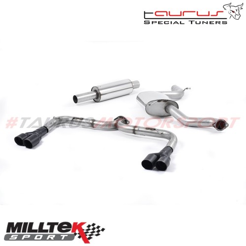 SSXSE164  Cat-back Non-resonated Milltek Sport per Seat Leon 5F 2.0 TSI Cupra 280/290cv (solo modelli SENZA OPF/GPF) 2014-2017 s