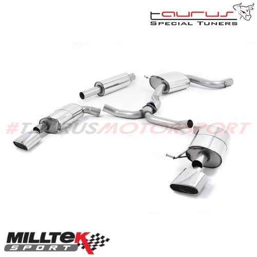 SSXSE168  Cat-back Milltek Sport per Seat Leon 5F ST 2.0 TSI Cupra 280/290cv (solo modelli SENZA OPF/GPF) 2015-2019 scarico spor