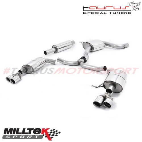 SSXSE170  Cat-back Milltek Sport per Seat Leon 5F ST 2.0 TSI Cupra 280/290cv (solo modelli SENZA OPF/GPF) 2015-2019 scarico spor