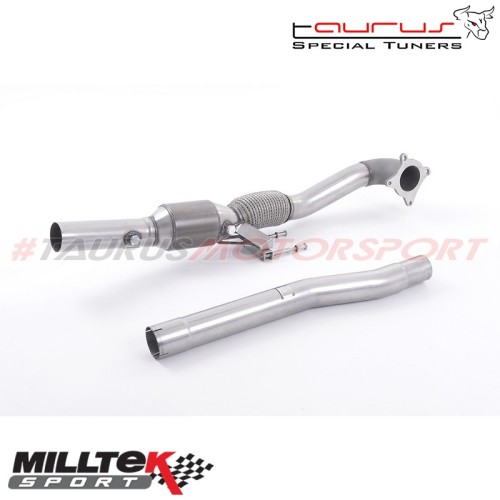 SSXAU200R  Downpipe maggiorato e Catalizzatore sportivo Milltek Sport per Skoda Octavia 1Z 2.0 TFSi vRS 2006-2010 scarico sporti