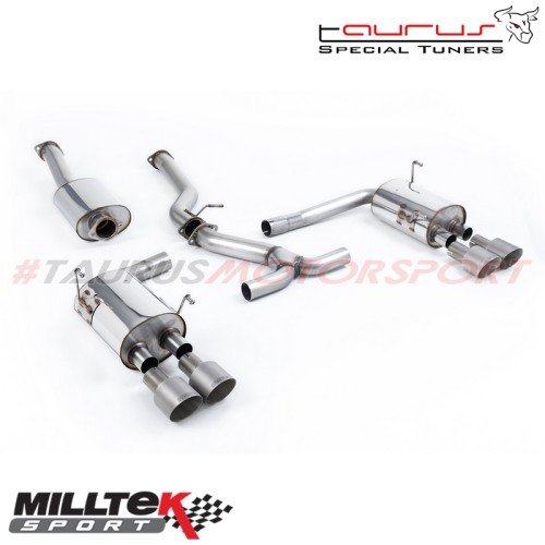 SSXSB047  Cat-back Milltek Sport per Subaru Impreza WRX STi Berlina / Sedan 2014-2019 scarico sportivo terminale marmitta torino